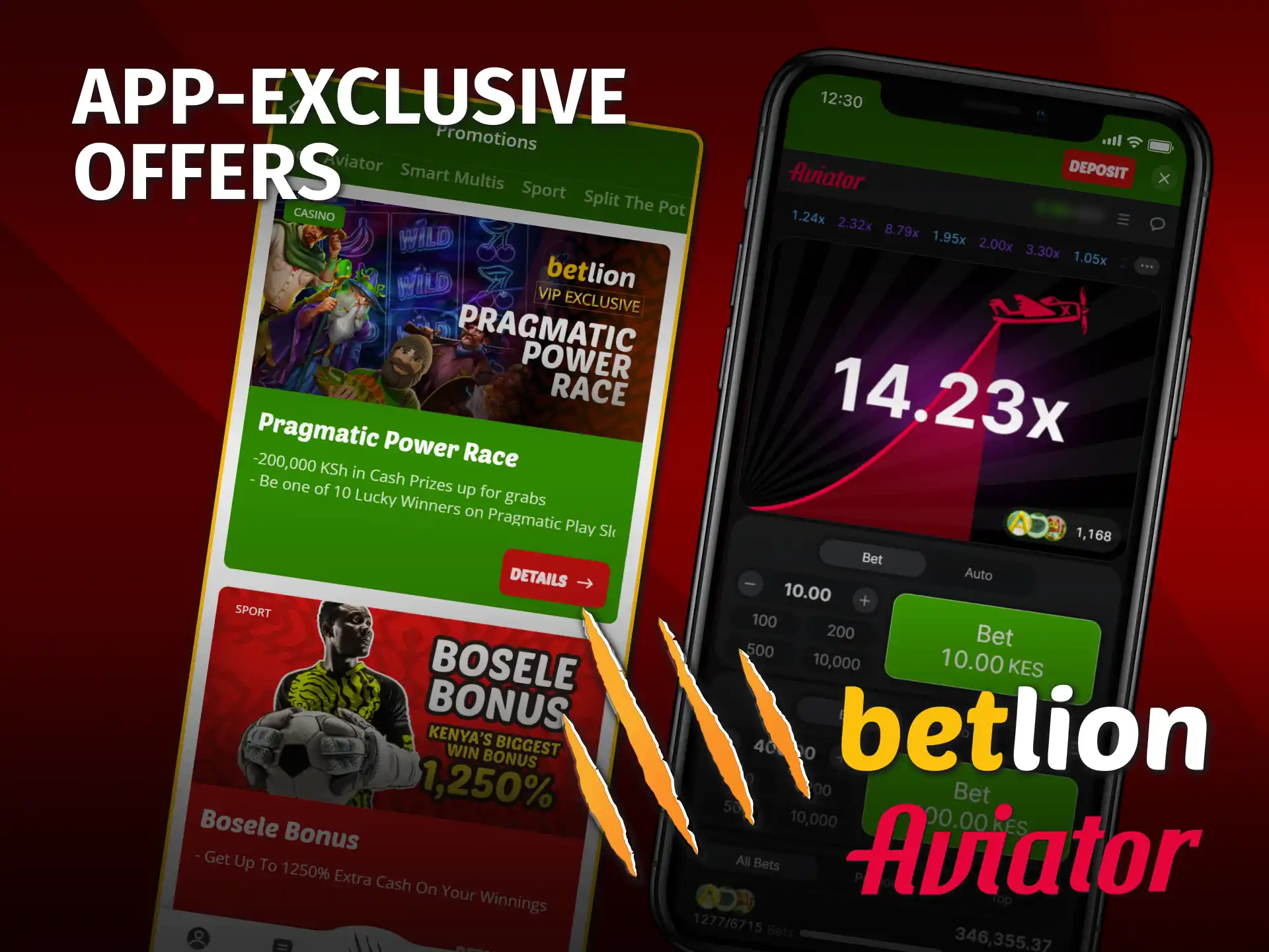 Use the BetLion app for extra Aviator drops in Kenya.