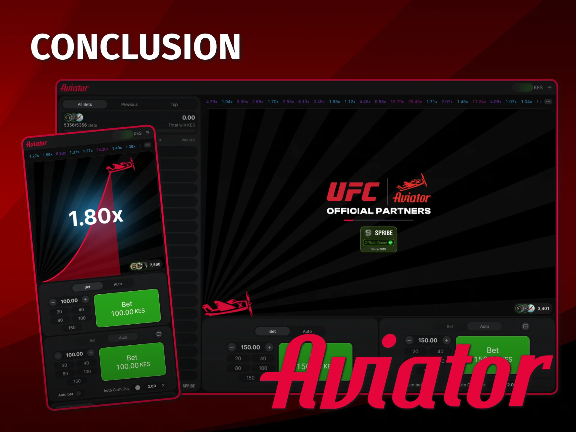 Enjoy Aviator an exciting safe game of chance in Kenya.