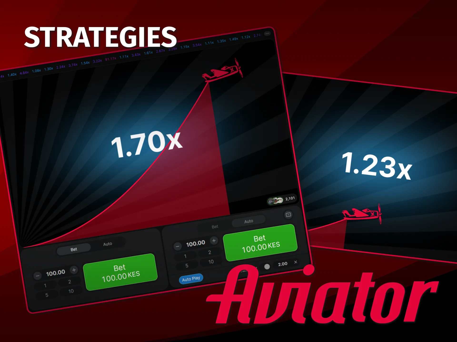 Choose your Aviator strategy carefully and bet responsibly in Kenya.