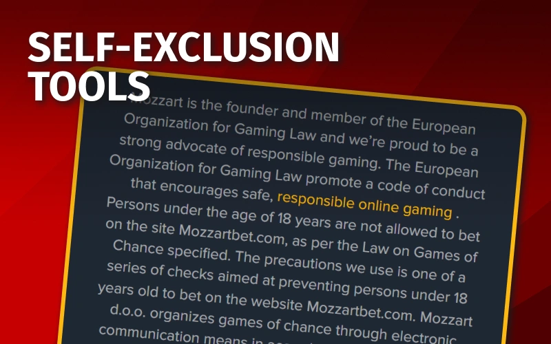 Activate self-exclusion tools from MozzartBet Aviator game in Kenya.