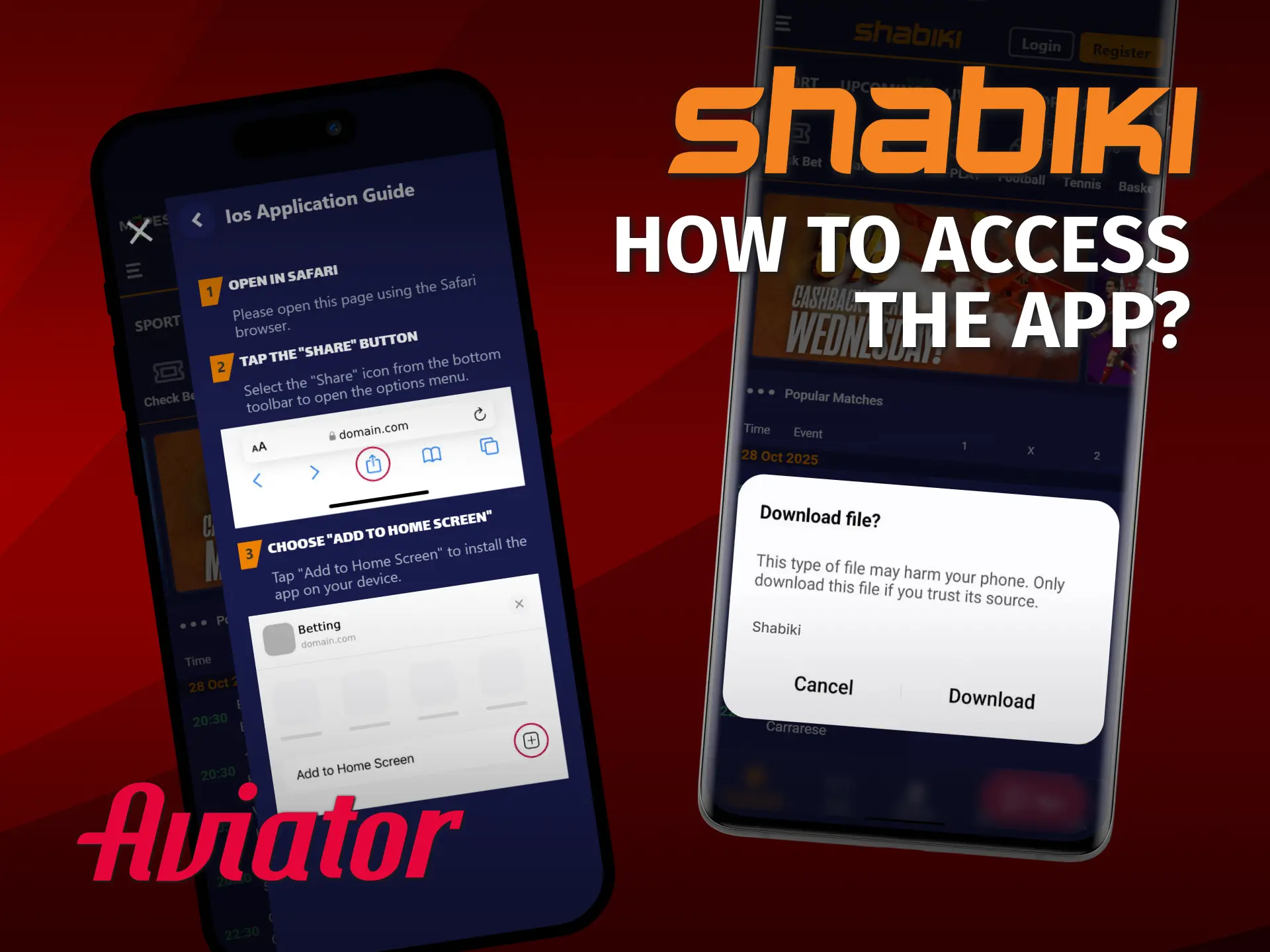 Access Shabiki Aviator's original game on your mobile in Kenya.
