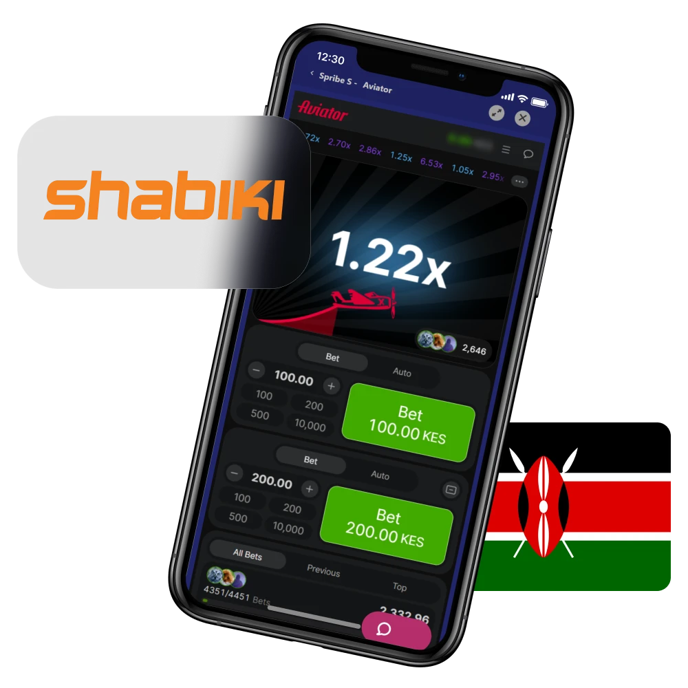 Join Shabiki Aviator thrilling crash online game in Kenya.